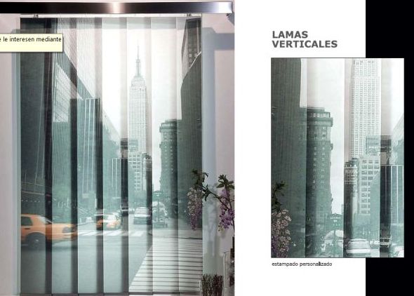 Ideas de cortinas modernas, venecianas, estores y paneles japoneses