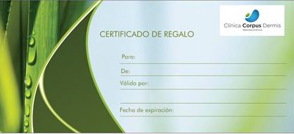 Cheque regalo Online Belleza