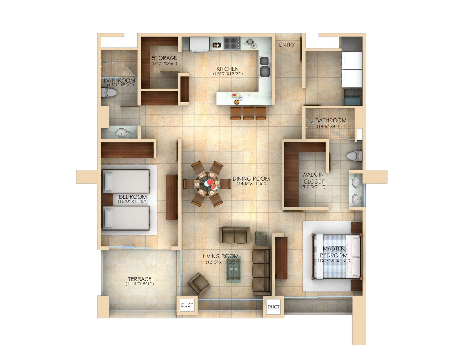 Apartamento 20 metros cuadrados 40