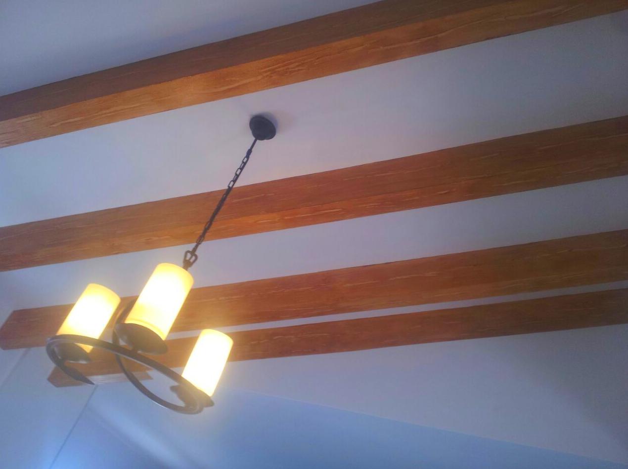 IMITACION DE VIGAS DE MADERA imitacion de vigas de madera:
