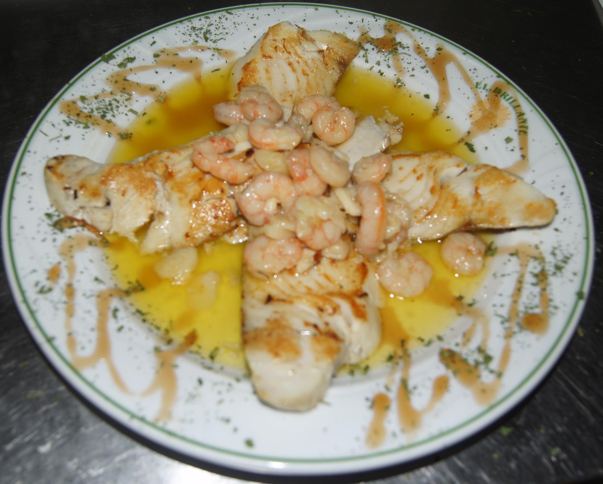 mero con gambas: Carta y menu de Restaurante El Brillante mero con gambas: Carta y menu de Restaurante El Brillante