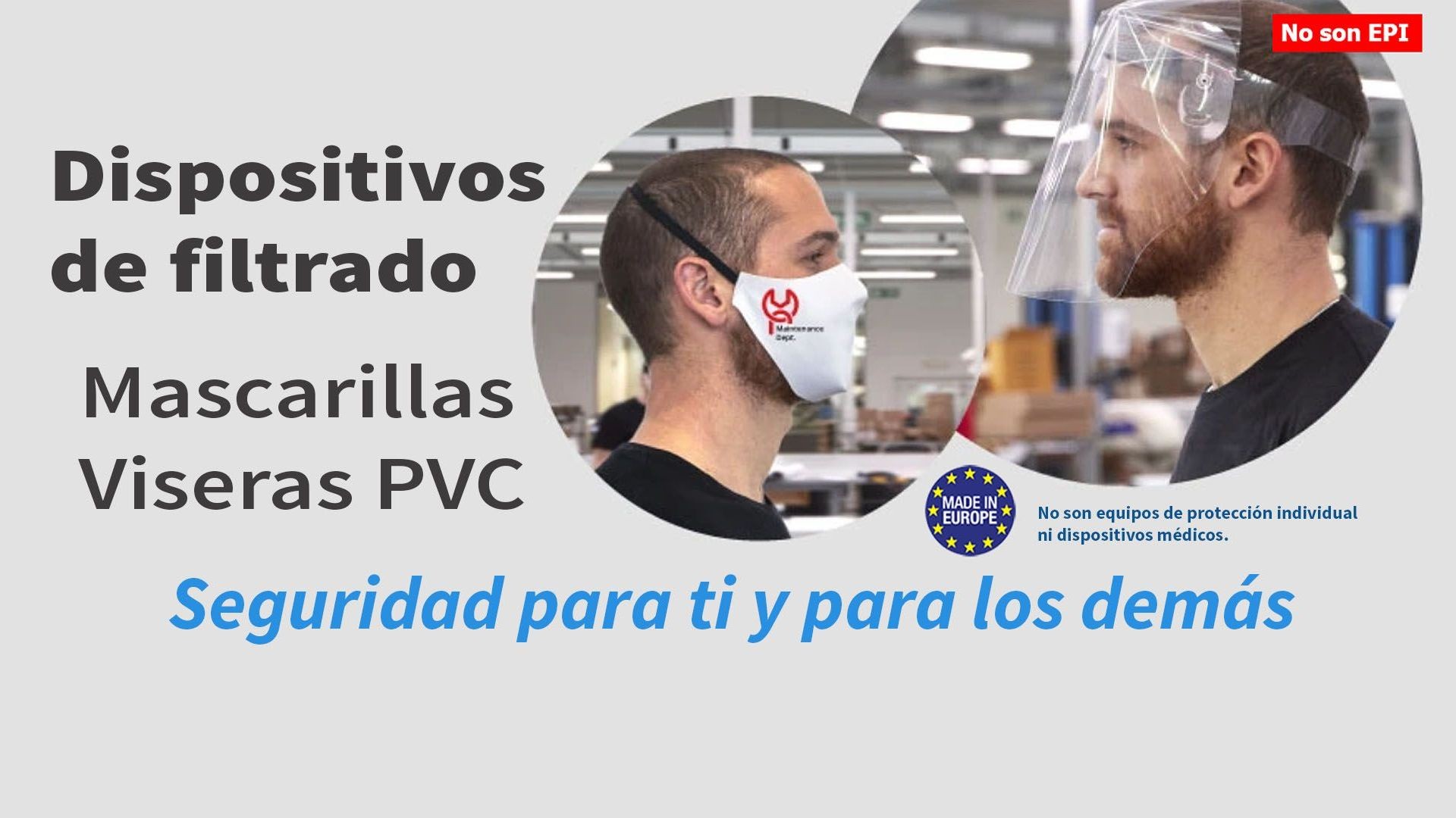 Mascarillas y Visera de PVC: otra herramienta para luchar contra el Coronavirus Mascarillas y Visera de PVC: otra herramienta para luchar contra el Coronavirus