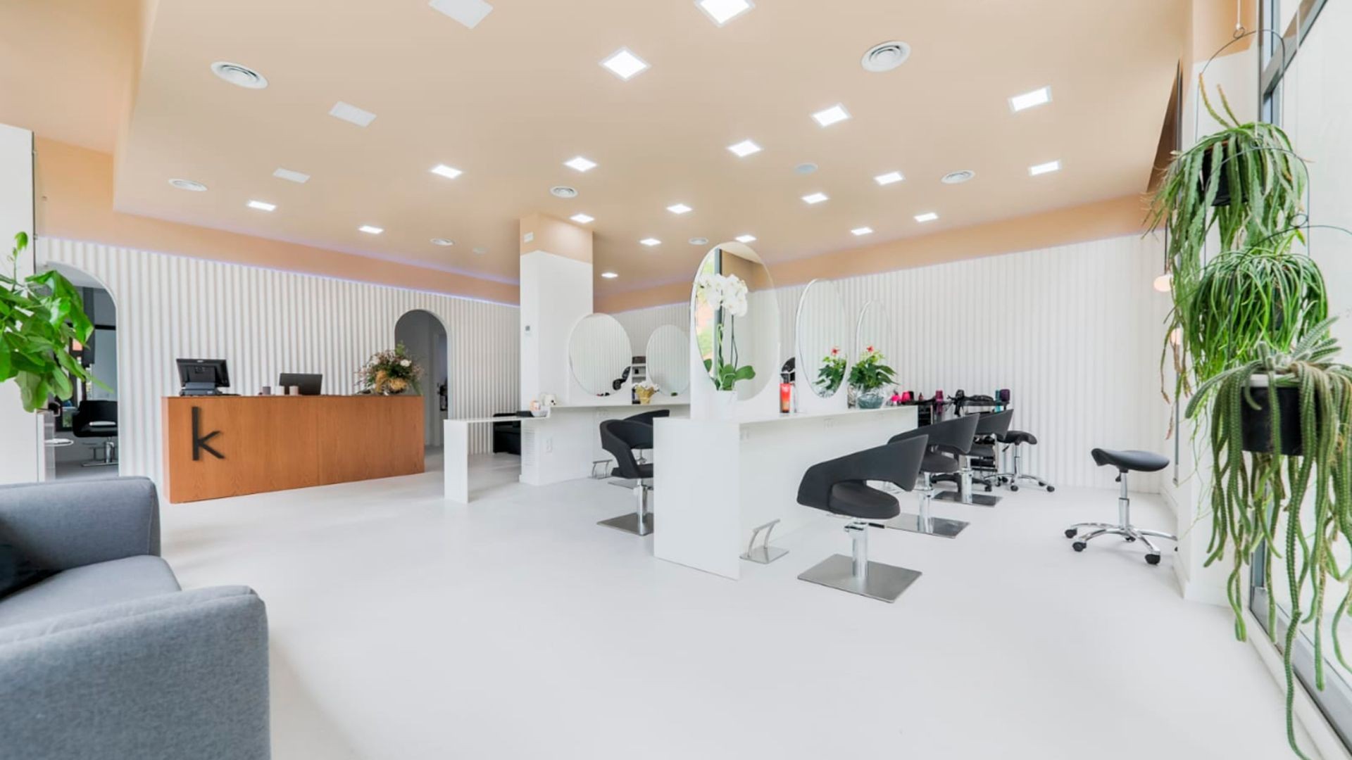 Salón de peluquería y estética