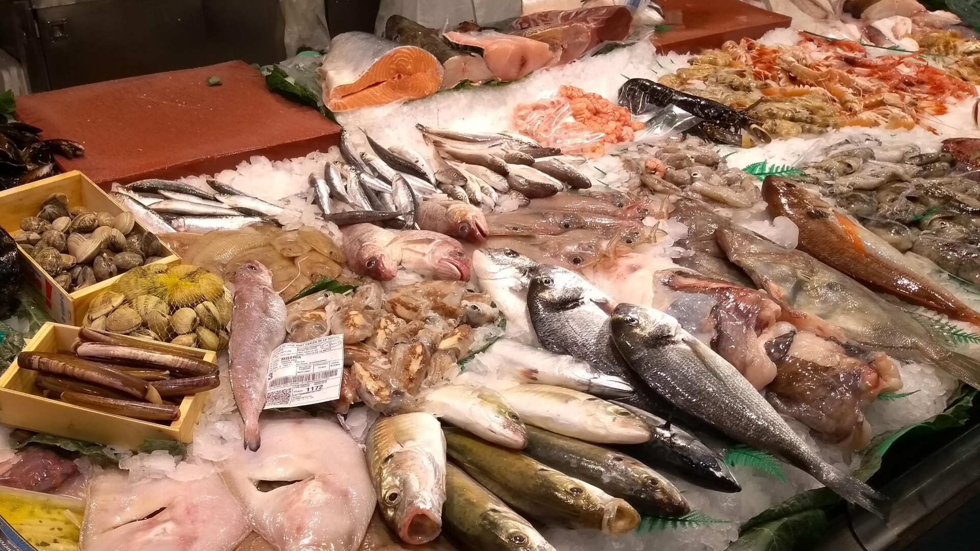 Pescado a domicilio en Eixample, Barcelona