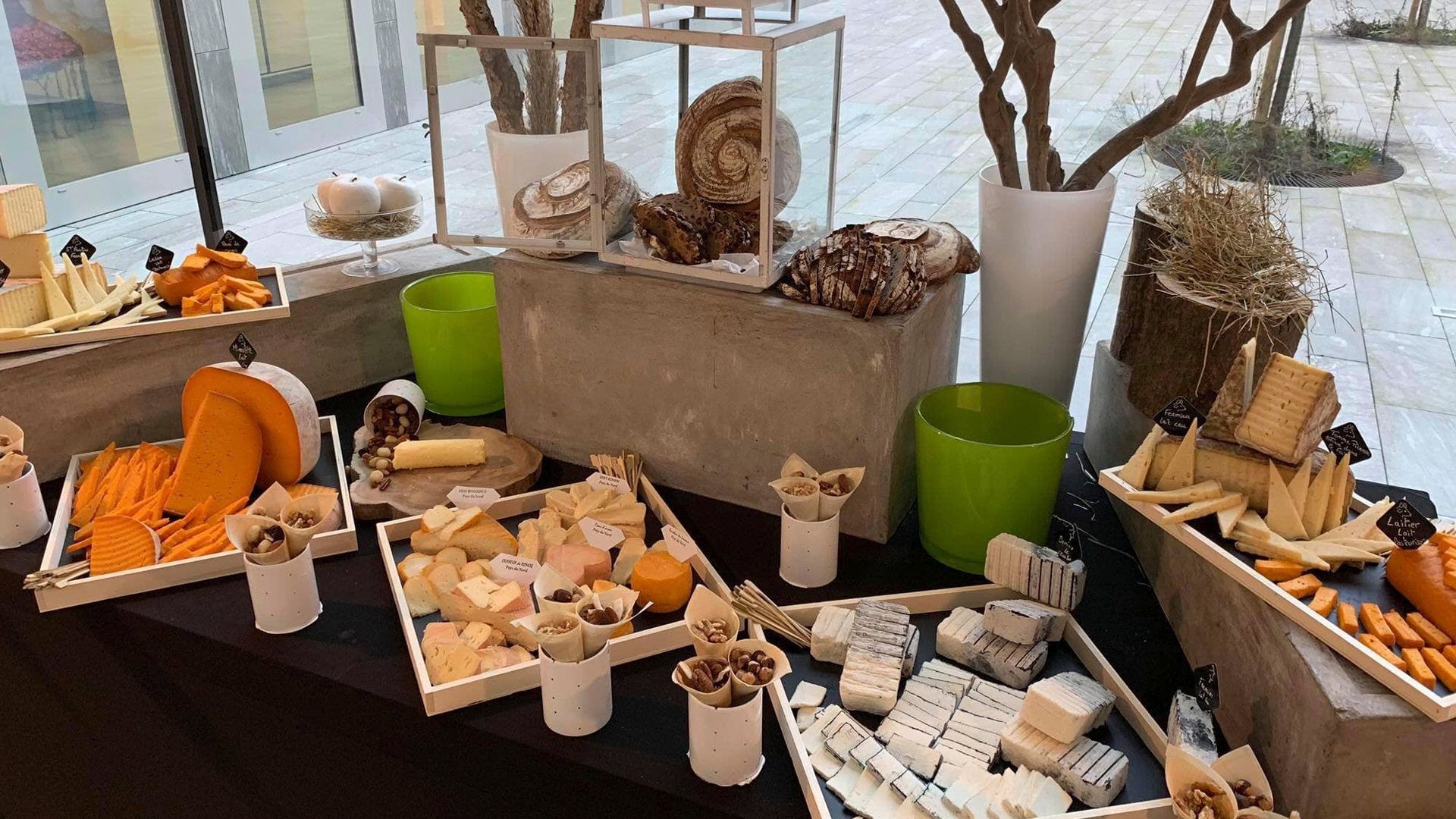 Mesas de quesos para eventos en Albacete Mesas de quesos para eventos en Albacete