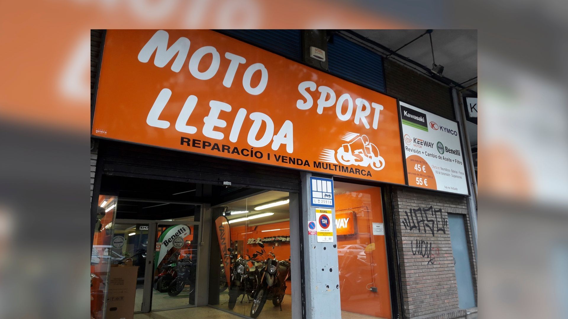 Tienda y taller de motos en Lleida Tienda y taller de motos en Lleida