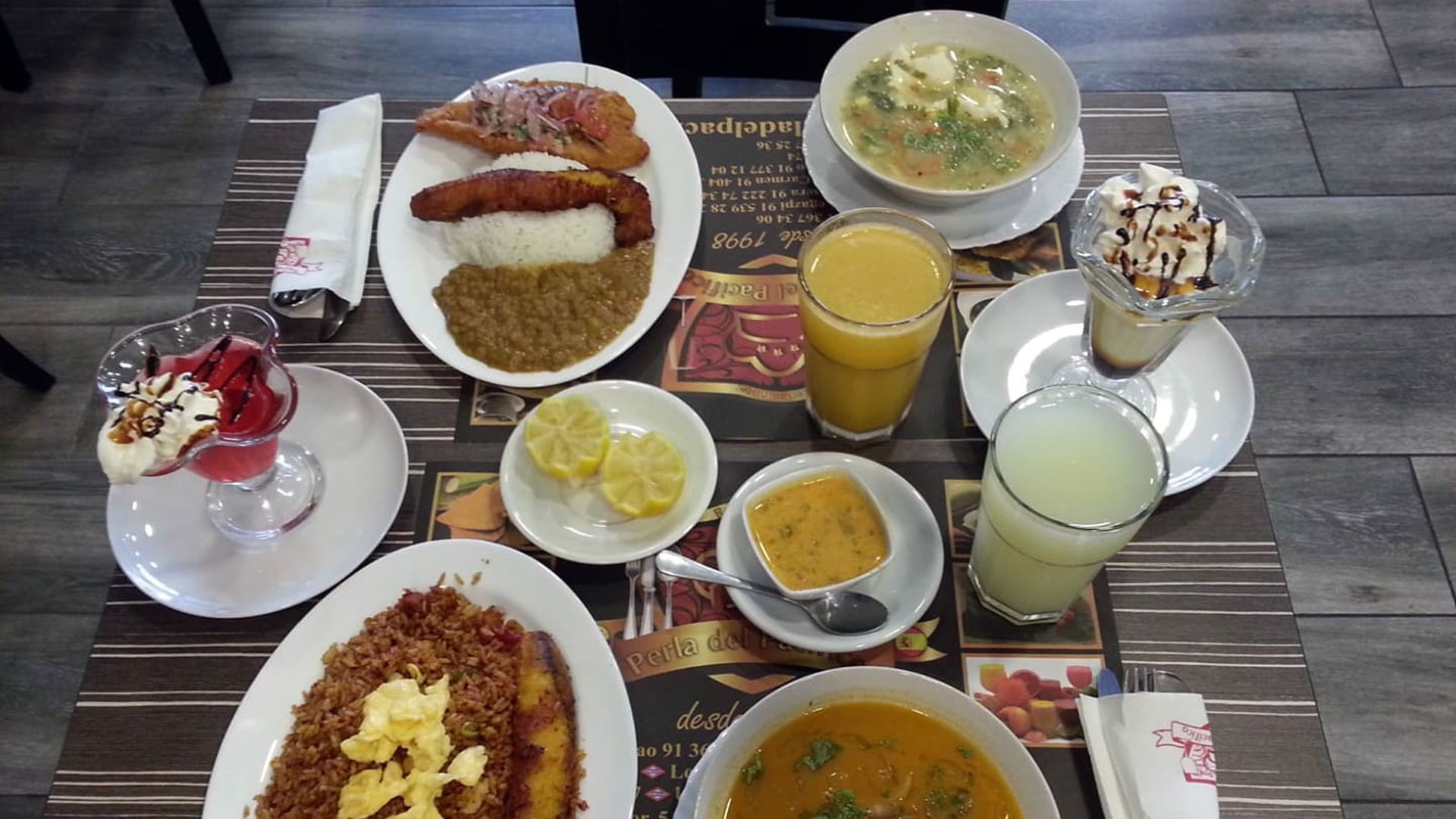 Restaurante ecuatoriano en Madrid