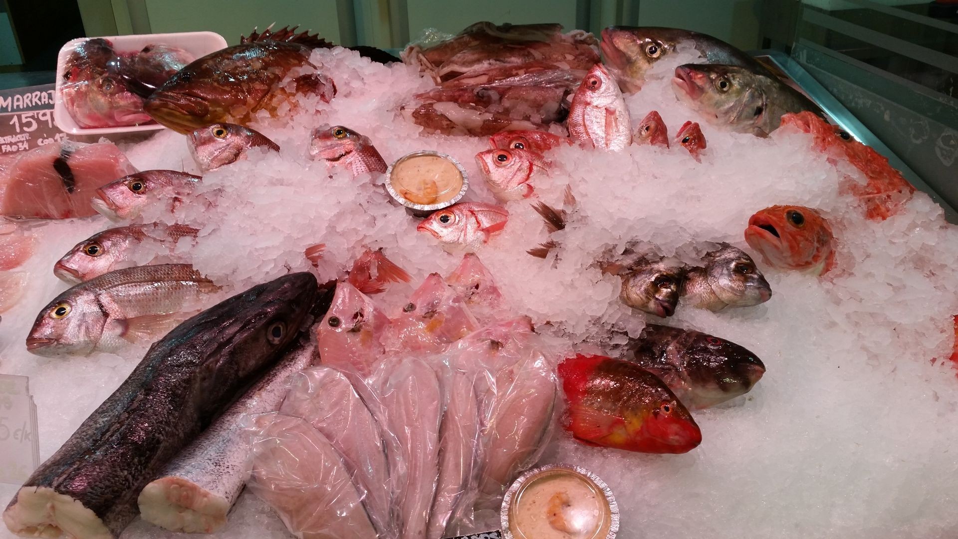 Venta de pescado en Las Palmas