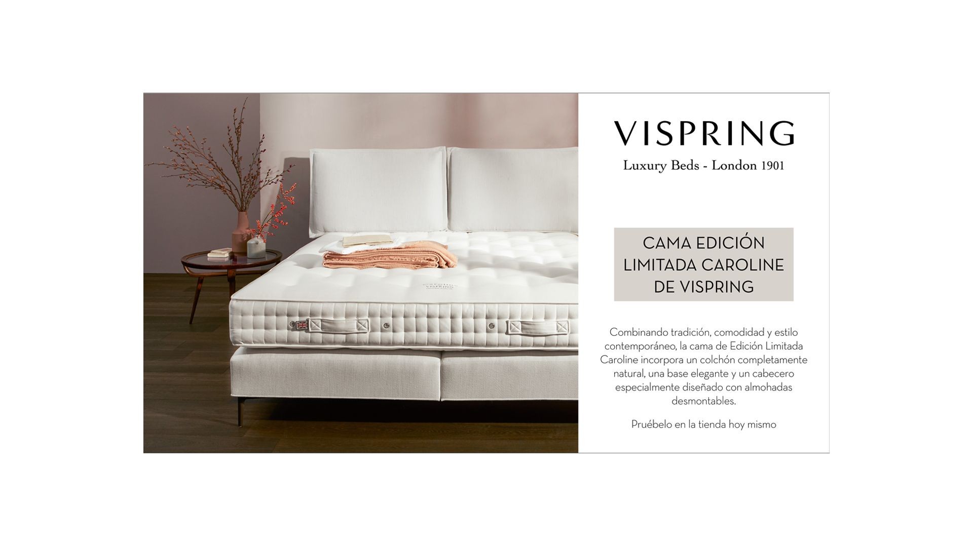 Camas Vispring en Bilao Camas Vispring en Bilao