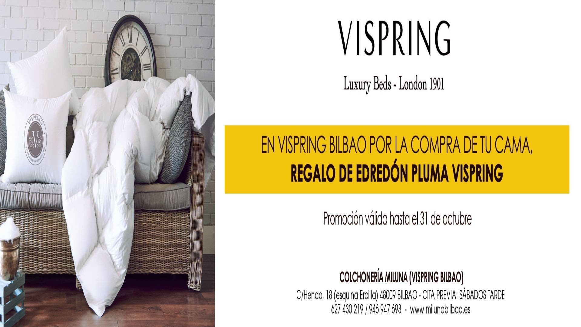 Edredones Vispring en Bilbao Edredones Vispring en Bilbao