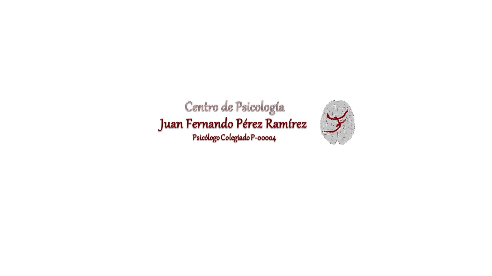 Psicólogo Juan Fernando Pérez Ramírez