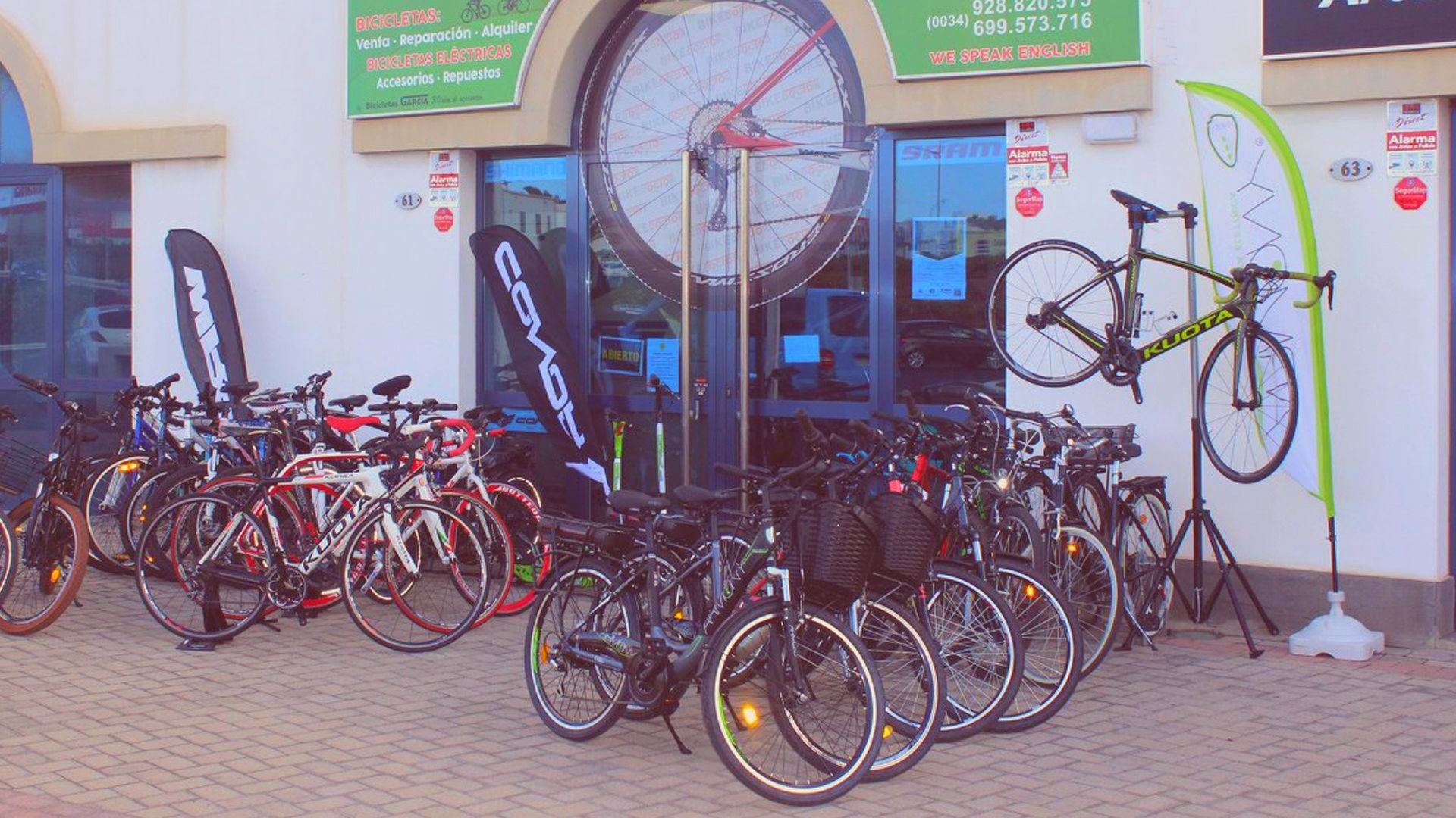 Rent a bicycle en Lanzarote Bike Doctor