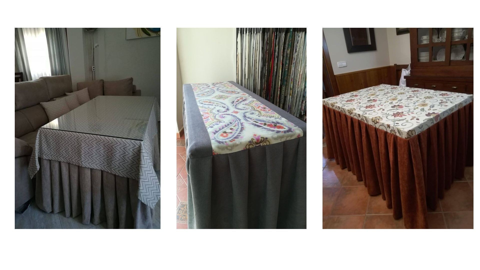 CAMILLAS DE MESA CAMILLAS DE MESA