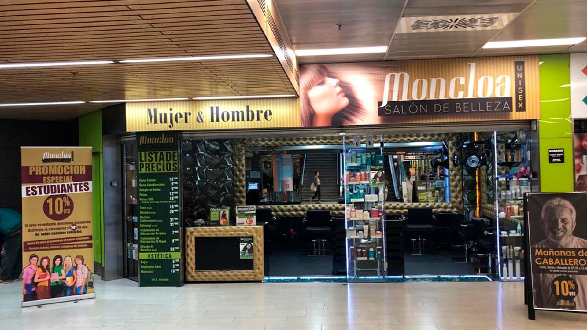 Peluquería unisex en el intercambiador de Moncloa de Madrid Peluquería unisex en el intercambiador de Moncloa de Madrid