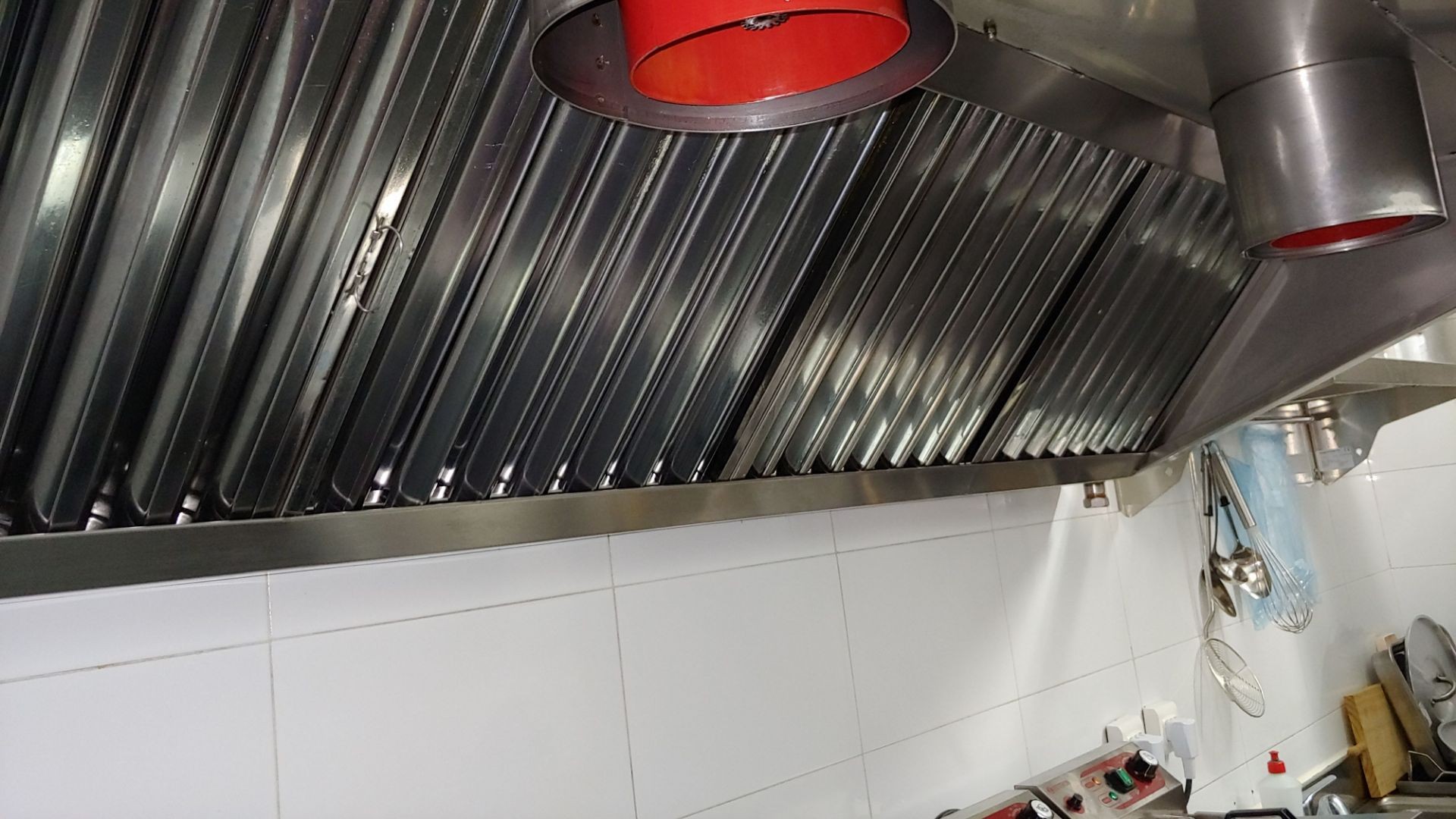 Campana Cocina Después de Limpieza Campana Cocina Después de Limpieza