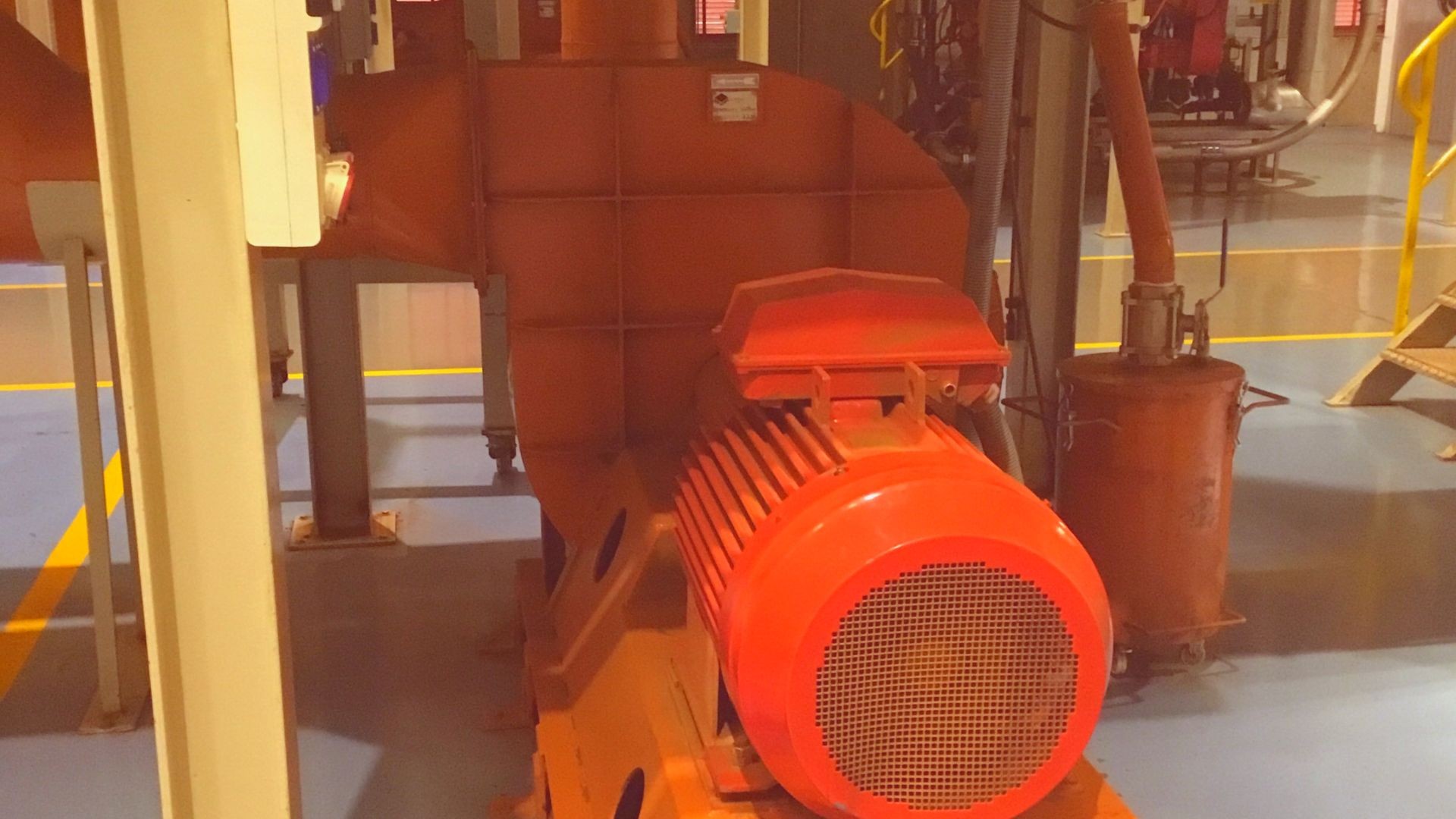 Ventilador centrífugo para transporte neumático Ventilador centrífugo para transporte neumático