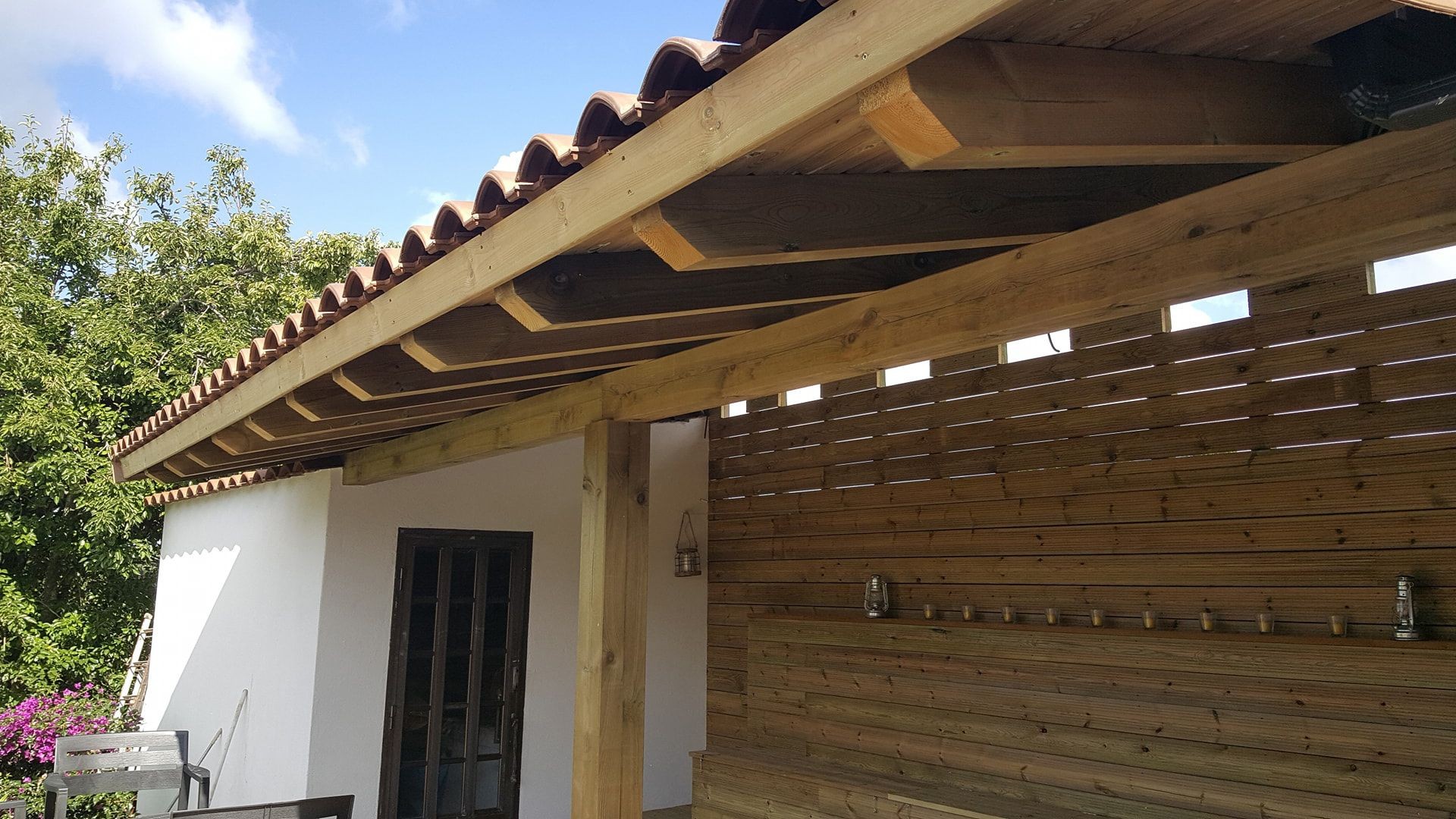 Porches de madera en Pontevedra Porches de madera en Pontevedra