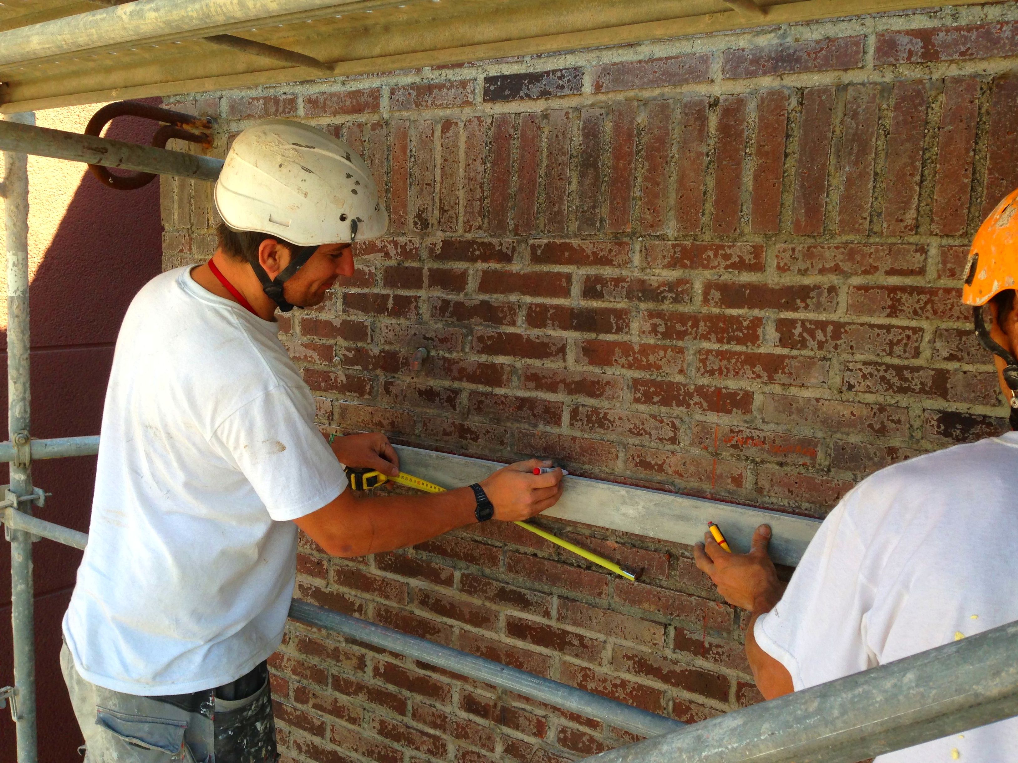 Colocación de ladrillo de caravista Santander Colocación de ladrillo de caravista Santander