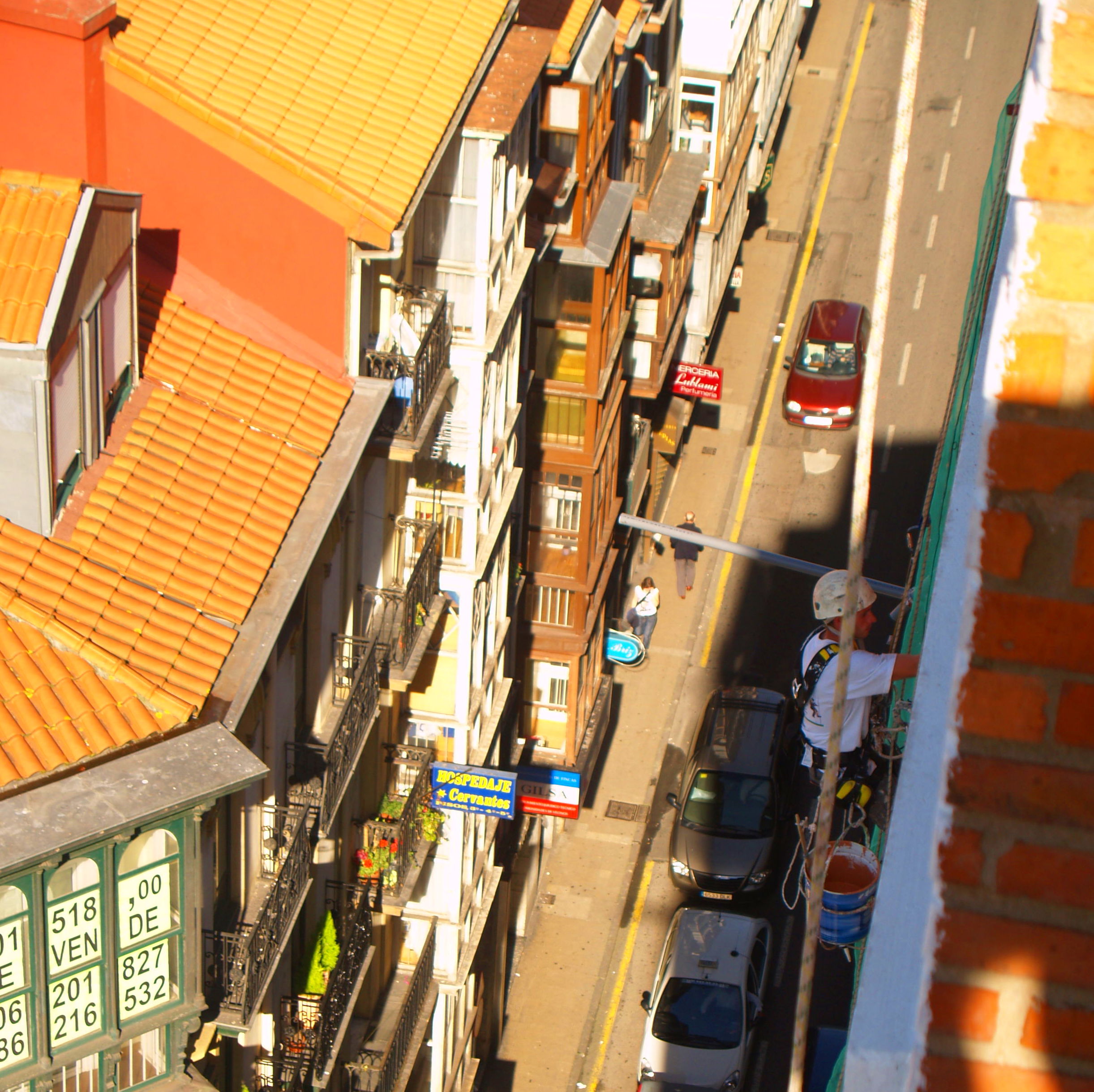 Trabajos verticales de impermeabilización.