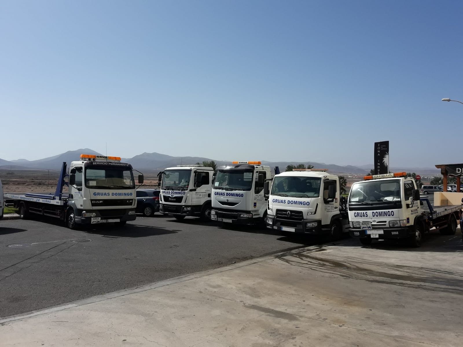 Rescate de vehículos en carretera Fuerteventura