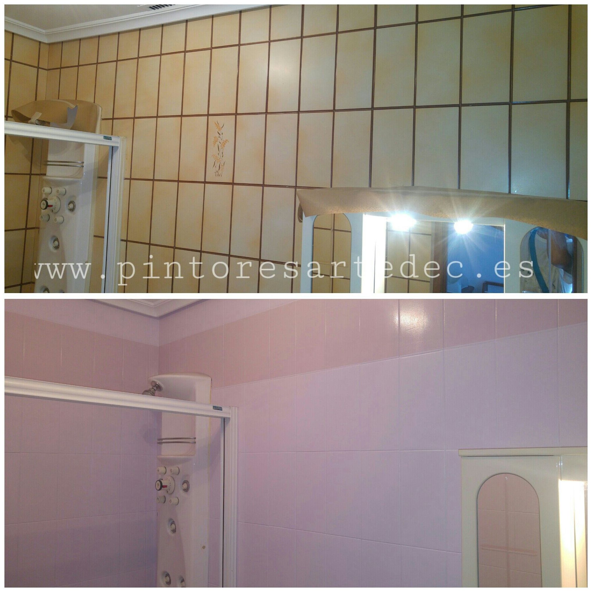 Pintura para azulejos. Pintura para azulejos.