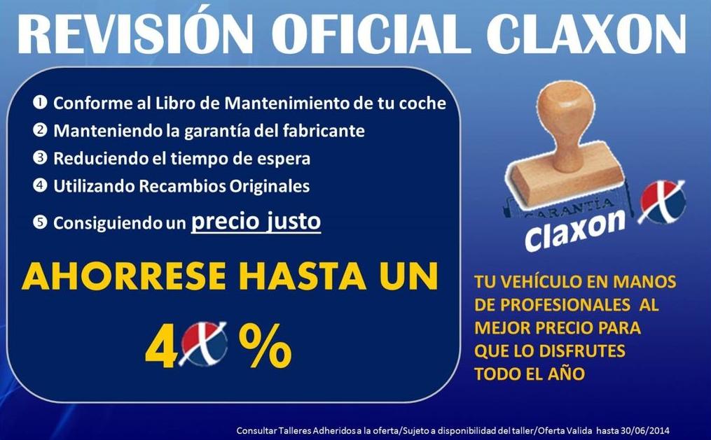 Revisión Oficial Claxon Revisión Oficial Claxon