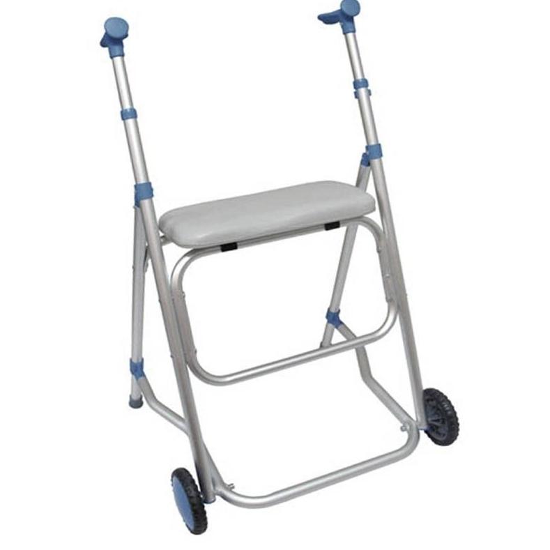 Andadores aluminio con asiento Andadores aluminio con asiento