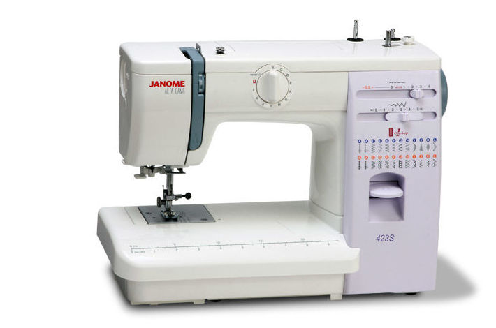 Máquina de coser mecánica Janome 423S Máquina de coser mecánica Janome 423S