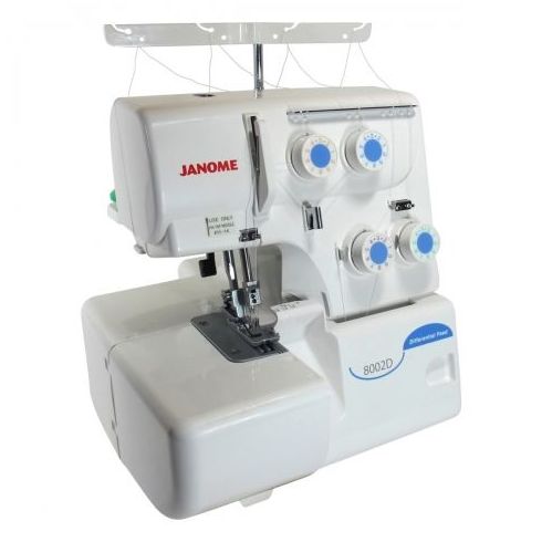Máquina de coser overlock Janome 8002D Máquina de coser overlock Janome 8002D