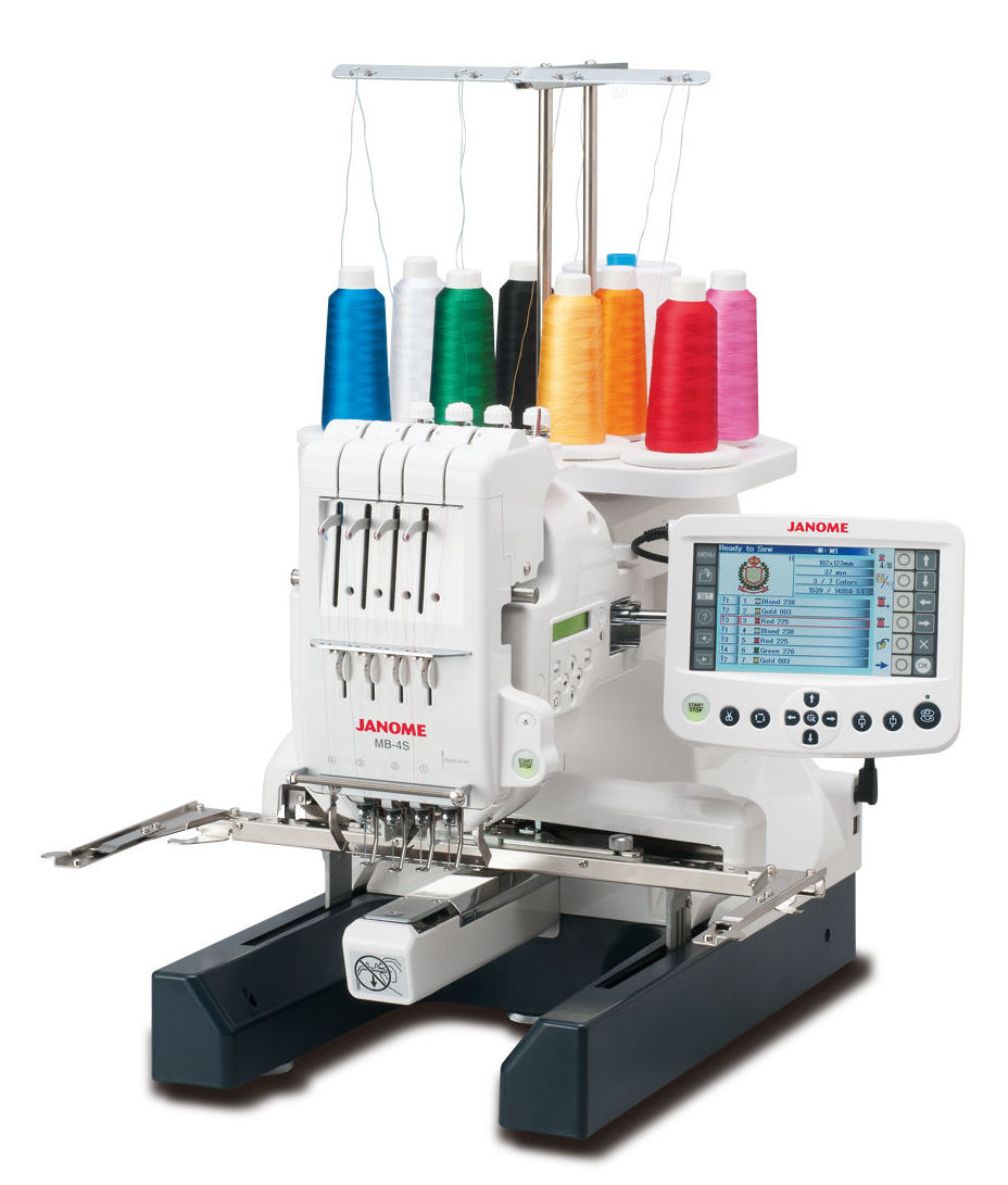 Máquina de coser para bordar Janome MB4S Máquina de coser para bordar Janome MB4S