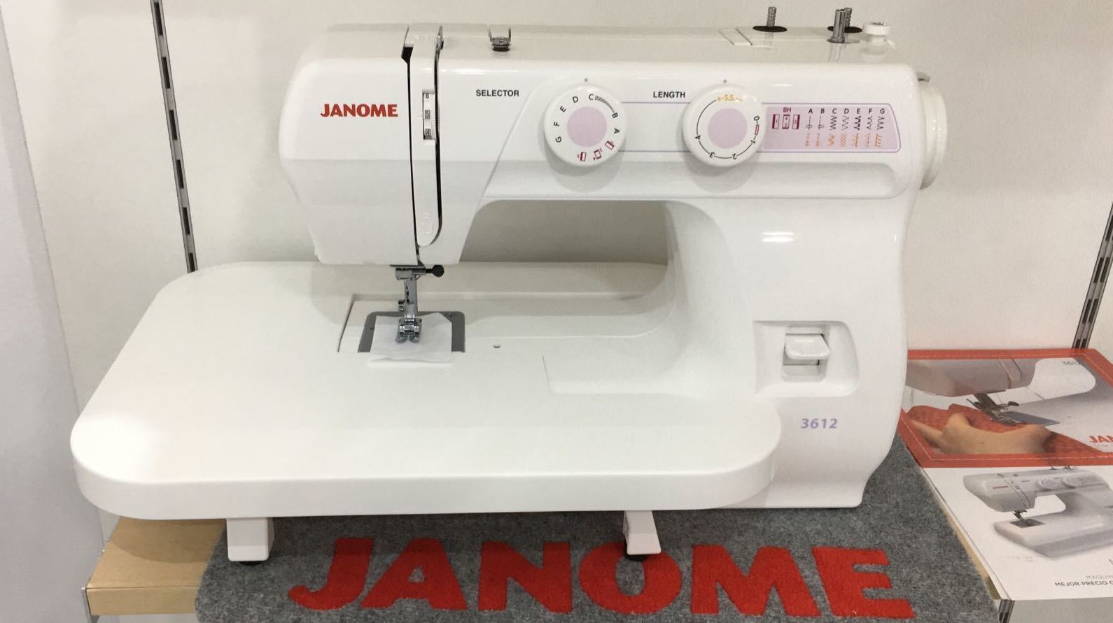 Mesa extensible para Janome 3622S y 3612 Mesa extensible para Janome 3622S y 3612