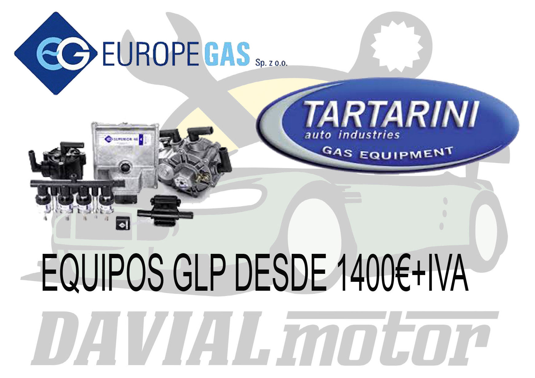 Instalación de sistema de carburante GLP (gas licuado del petróleo): Servicios mecánicos de Davial Motor Instalación de sistema de carburante GLP (gas licuado del petróleo): Servicios mecánicos de Davial Motor