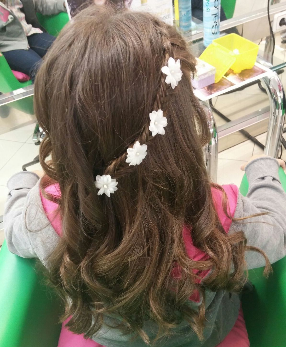 Peinados para niñas de primera comunión Peinados para niñas de primera comunión