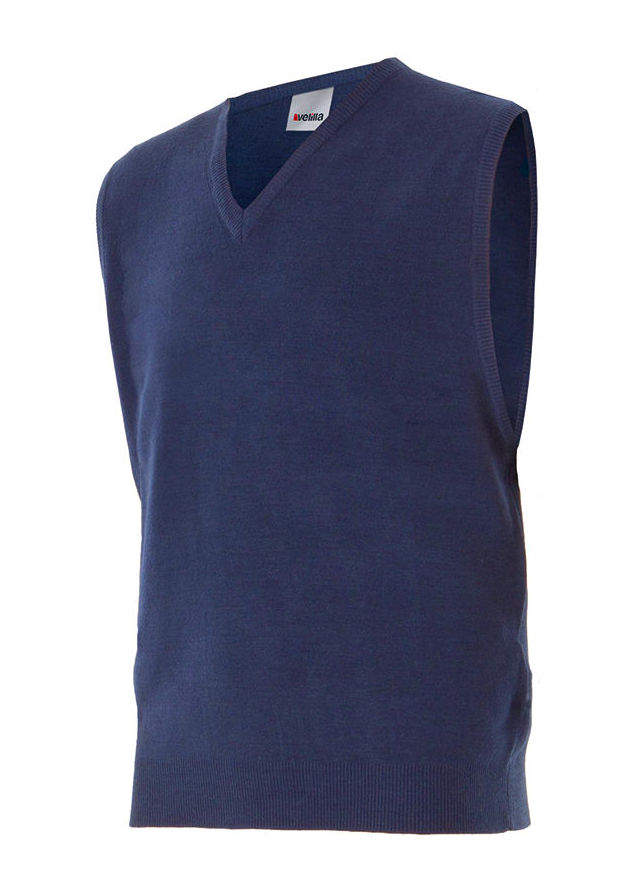 Chaleco de punto fino con cuello en pico: Catálogo de Frade Ropa de Trabajo Chaleco de punto fino con cuello en pico: Catálogo de Frade Ropa de Trabajo