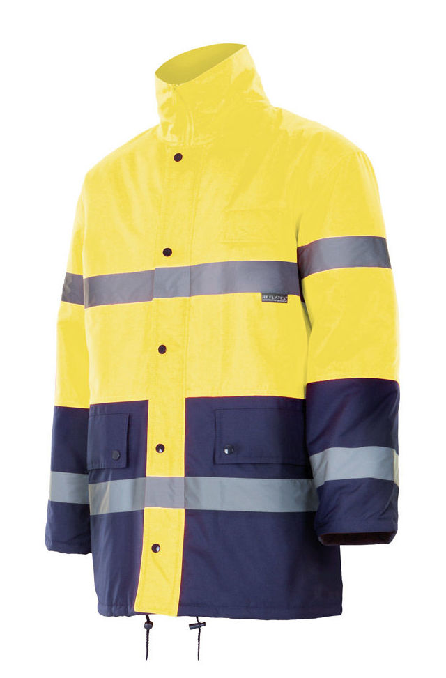 Parka bicolor alta visibilidad: Catálogo de Frade Ropa de Trabajo Parka bicolor alta visibilidad: Catálogo de Frade Ropa de Trabajo