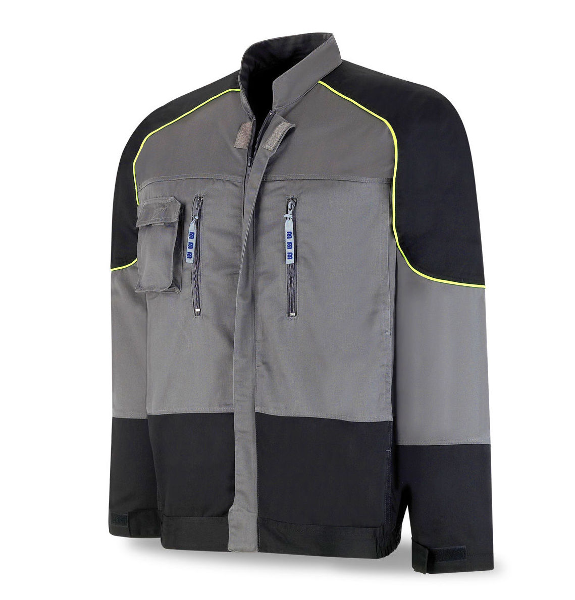 Chaqueta color gris oscuro/negro.: Catálogo de Frade Ropa de Trabajo Chaqueta color gris oscuro/negro.: Catálogo de Frade Ropa de Trabajo