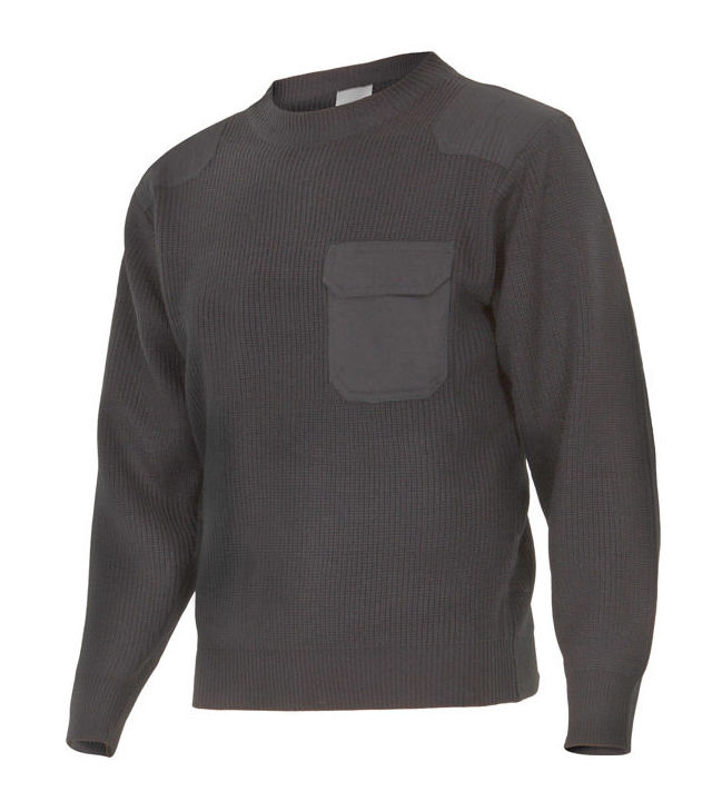 Jersey de punto grueso de cuello redondo: Catálogo de Frade Ropa de Trabajo Jersey de punto grueso de cuello redondo: Catálogo de Frade Ropa de Trabajo