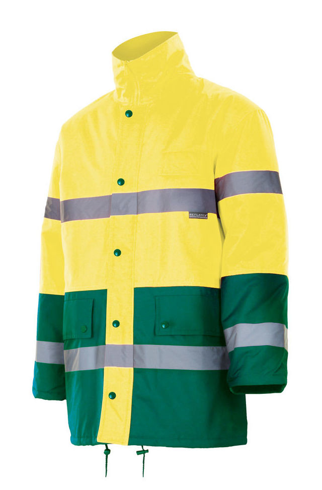 Parka bicolor alta visibilidad: Catálogo de Frade Ropa de Trabajo Parka bicolor alta visibilidad: Catálogo de Frade Ropa de Trabajo