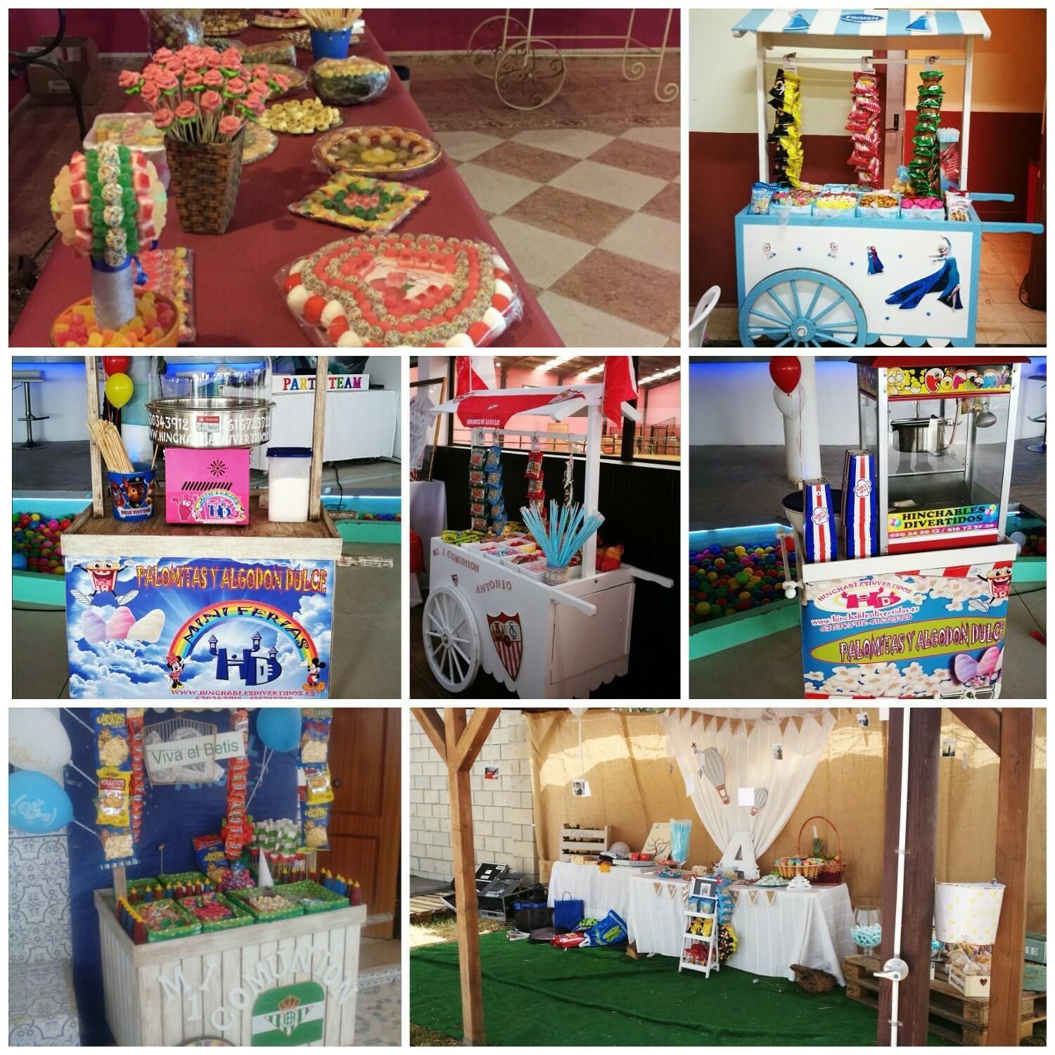 Decoración de mesas: Catálogo de Hinchables Divertidos Decoración de mesas: Catálogo de Hinchables Divertidos