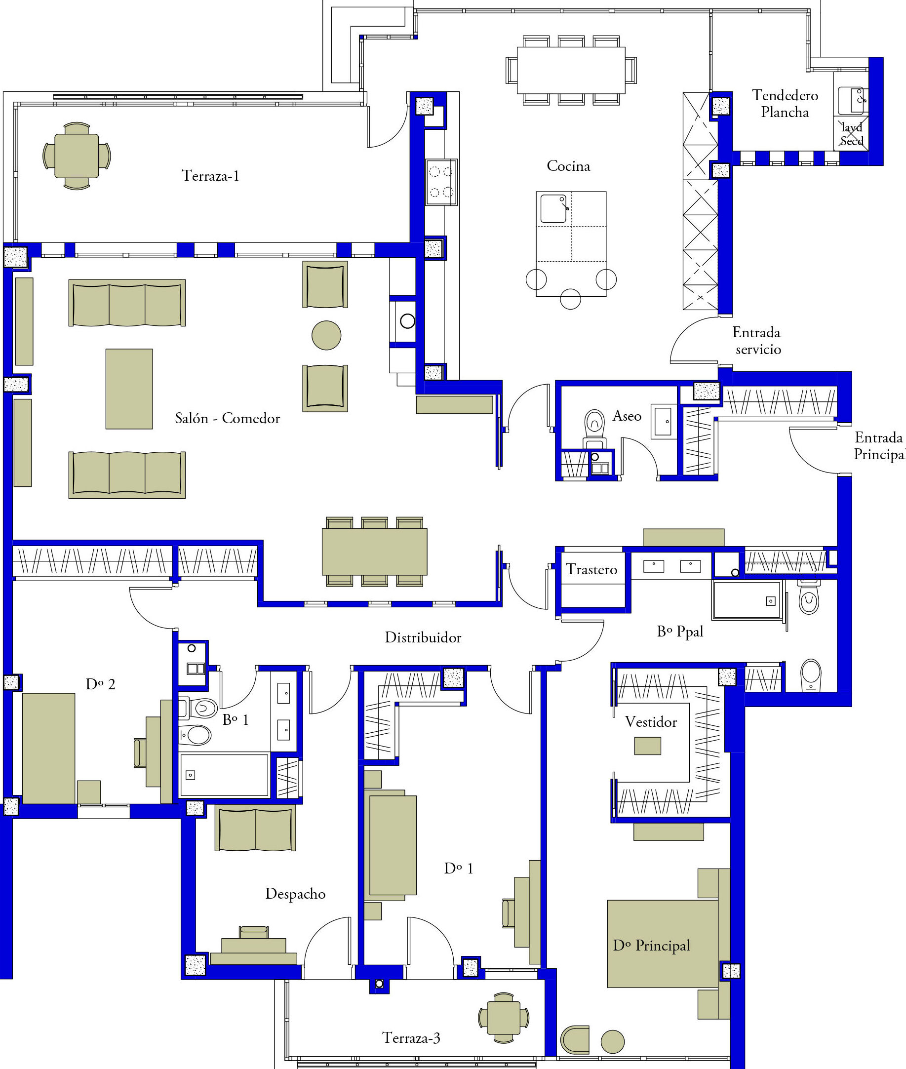 Diseño de interiores: Servicios de Paramentia Diseño de interiores: Servicios de Paramentia