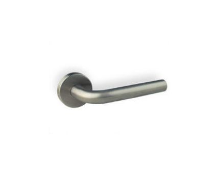 go. manivela C/Roseta redonda 53mm inox. "L" go. manivela C/Roseta redonda 53mm inox. "L"