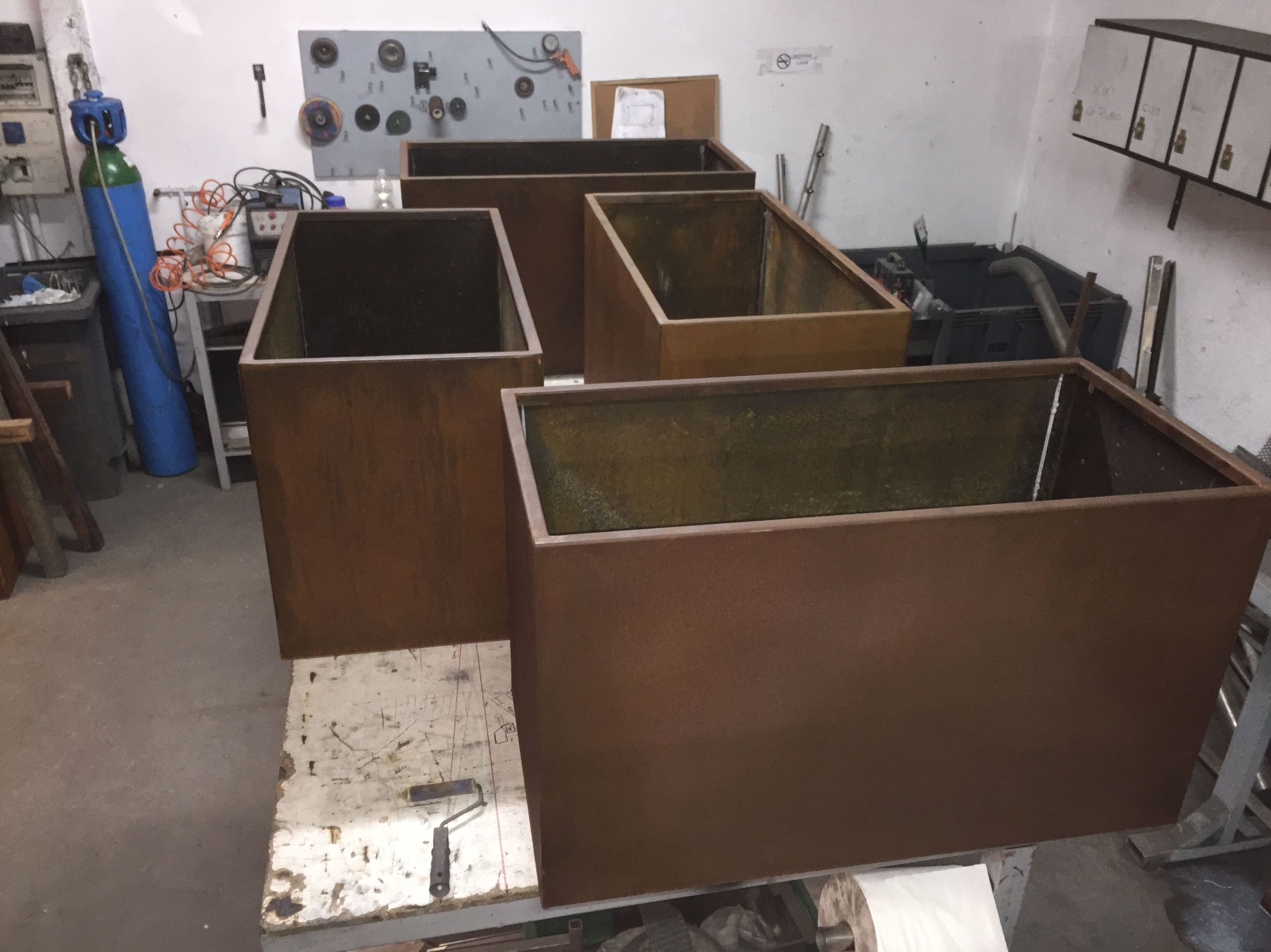 Trabajos acero corten: Nuestros servicios de Cerrajería Inox Las Salinas Trabajos acero corten: Nuestros servicios de Cerrajería Inox Las Salinas