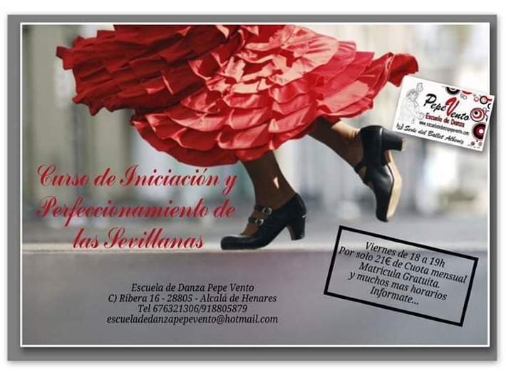 Sevillanas: Clases de Escuela de Danza Pepe Vento Sevillanas: Clases de Escuela de Danza Pepe Vento