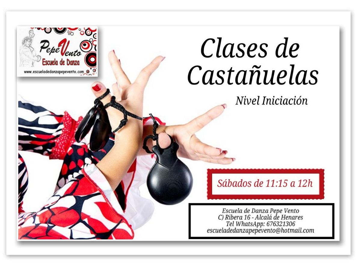 Castañuelas: Clases de Escuela de Danza Pepe Vento Castañuelas: Clases de Escuela de Danza Pepe Vento