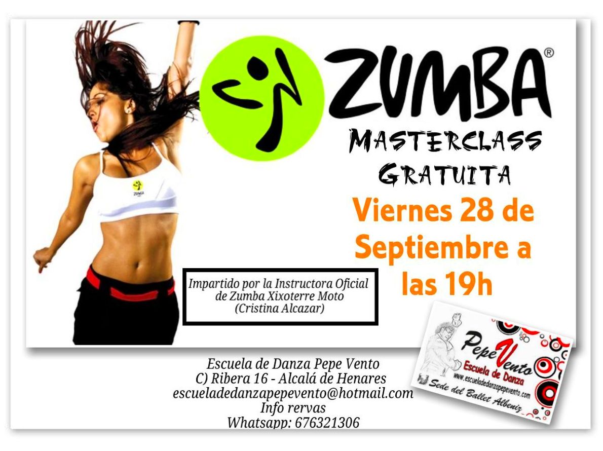ZUMBA: Clases de Escuela de Danza Pepe Vento ZUMBA: Clases de Escuela de Danza Pepe Vento