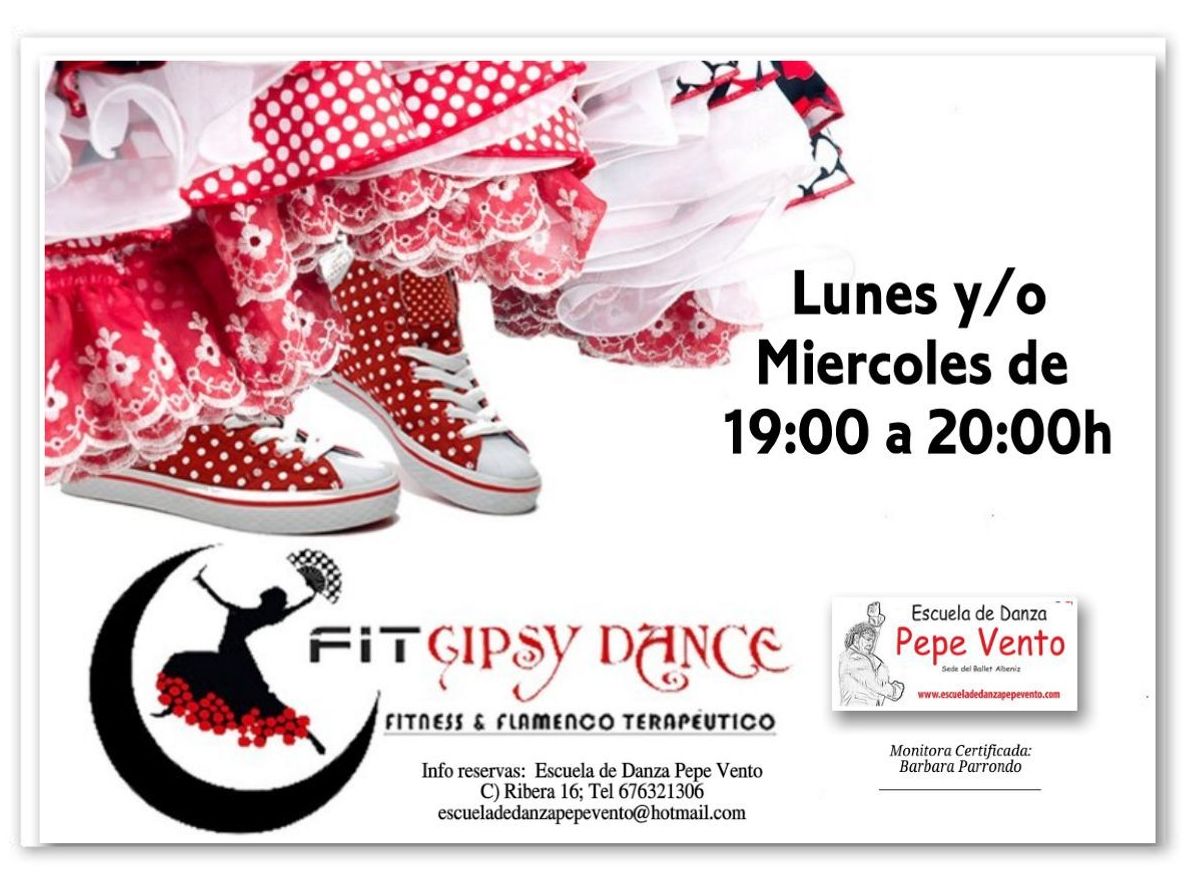 Fit Gipsy Dance: Clases de Escuela de Danza Pepe Vento Fit Gipsy Dance: Clases de Escuela de Danza Pepe Vento