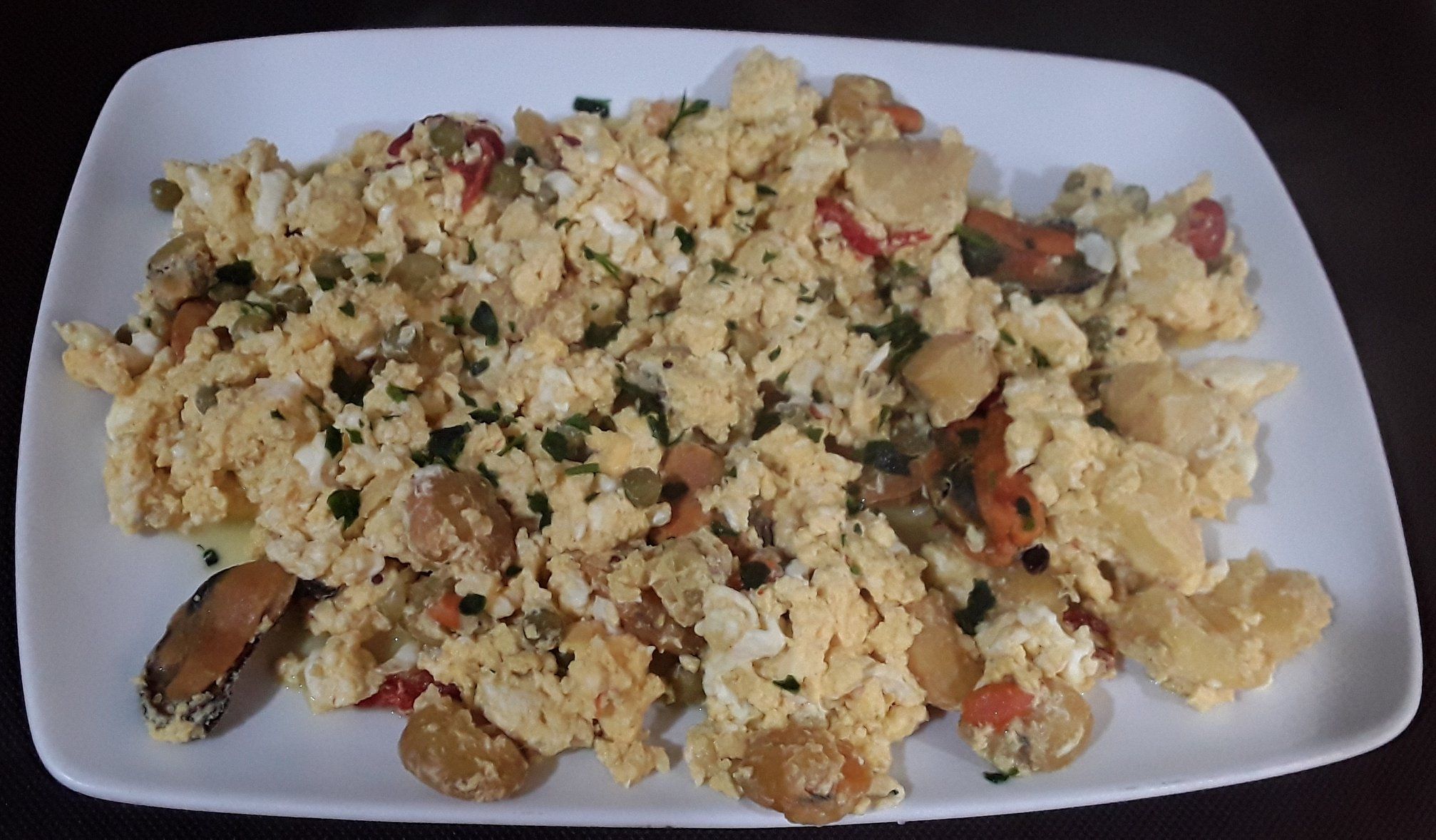 Croquetas, revueltos y mariscos: de Balcón de Floreano Croquetas, revueltos y mariscos: de Balcón de Floreano
