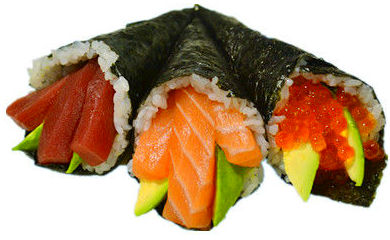 TEMAKI SALMÓN (medio) TEMAKI SALMÓN (medio)