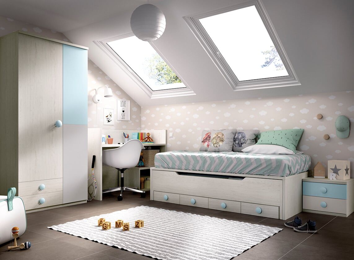 Juveniles: Muebles y colchones de Muebles Chamizo Juveniles: Muebles y colchones de Muebles Chamizo