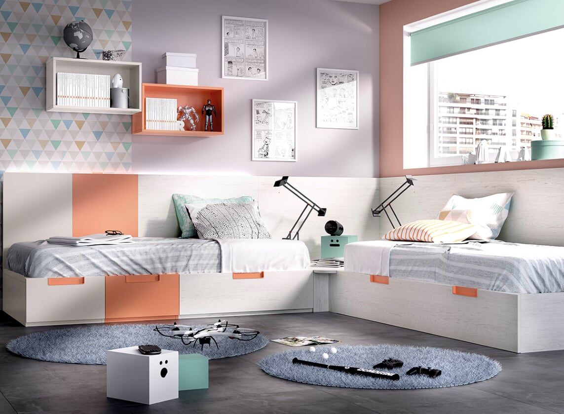 Juveniles: Muebles y colchones de Muebles Chamizo Juveniles: Muebles y colchones de Muebles Chamizo
